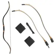 52'' Traditional Recurve Bow Take-down Archery Longbow Wooden Bow 20-50lbs