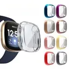 For Fitbit Versa 3 3rd Gen TPU Screen Protector Film Soft Case Full Cover