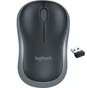 Logitech M185 Wireless Mouse Black/Grey