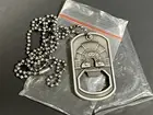 New Oakley Dog Tag • Bunker Icon • Bottle Opener - Metal Display + Decal