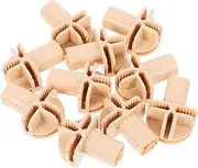 Universal Cat Cage Accessories 10pcs Rolling Wheel Connectors for Plastic Storage Cubes