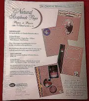 Creative Memories 8.5x11 Natural Pages New RCM-11NT, New in Plastic