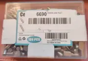 104Pcs Shelf Pins Kit4 Styles Nickel Plated Shelf Support PegsBookshelf Pegs f