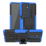 MCC Heavy Duty Samsung Galaxy S22 Ultra 5G Shockproof Case Cover S908 [Blue]