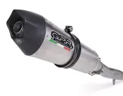 GPR Exhaust Kawasaki Z125 2019-2020 Racing Slip-On GPE ANN Titanium