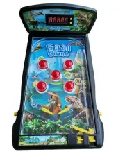 Electronic Pinball Game,Dinosaurs Pinball Machine,Tabletop Arcade Pinball wit...