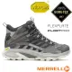 【MERRELL】男 MOAB SPEED 2 MID GORE-TEX 多功能防水透氣中筒登山健行鞋(ML037503 熔岩煙灰)