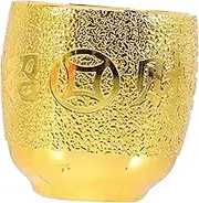10pcs Wine Glass Straws Cocktail Drinking Drinks Small Tea Cup Martini Cups Tea Pots Teapot Small Water Cup Small Cup Office Cup Wine Cup Decorative Tea Cup Golden