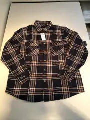 Zumiez Brixton Bowery Flannel Shirt Navy L