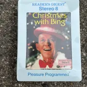 Bing Crosby Christmas w/ Bing Reader's Digest 8-Track Tape 1980 Sealed