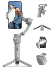 Gimbal Stabilizer for Smartphones, 3-Axis Phone Gimbal, Intelligent Gimbals w...