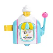 Interactive Bath Toy Bubble Maker Machine for Kids - Makes Foaming Bubble Ice Cream in the Tub