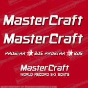 Fits MasterCraft ProStar 205 Boat Decals Style 2