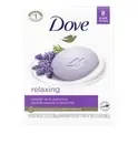 Dove Relaxing Beauty Bar Soap, Lavender Oil & Chamomile, 3.75 oz, 8 Ct
