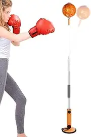 Reflex Sandbag, Standing Speed Bag, Training Speed Bag, Sandbag with Stand, Boxing Bag for Youth and Adults, Speed Bag for Training, Boxing Equipment