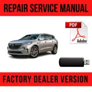 Buick Enclave 2018-2023 Factory Repair Manual USB