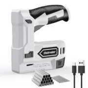 Bielmeier Electric Staple Gun, 2 in 1 Lithium-ion Electric Stapler, 4V Cordle...
