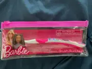 Mattel Brush Buddies Barbie Eco Toothbrush & Cap Travel Kit. New/Sealed.
