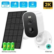 Solar Powered Security Camera Outdoor Wireless Wifi 1080P Full HD CCTV IP Camera