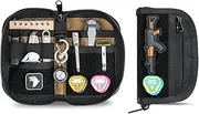 VE21 EDC Pouch Organizer for Men - 6-Pocket Pocket Organizer for Multitools, Knife, Flashlight