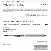 在飛比找蝦皮購物優惠-Escoda ÚLTIMO Tendo synthetic 