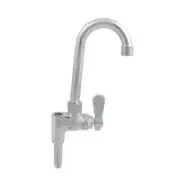 BK Resources BKF-AF-8G-G OptiFlow™ 8" Gooseneck Heavy Duty Add-On Faucet
