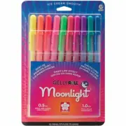 Sakura Gelly Roll Moonlight 10 Gel Pens, Assorted Colors, 1.0mm, 3 Packs of 10