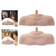 Mannequin Head Stand Shoulder Model,Bust Shoulder Professional Cosmetology