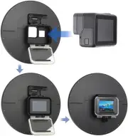 DGBAY 6'' Dome Port Lens for GoPro Hero 12, 11/10/9 with Housing Case and Grip