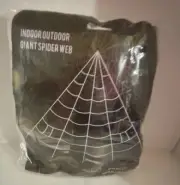 Giant Spider Web Halloween Indoor Outdoor 5m x4.8m Decoration. New In Pack
