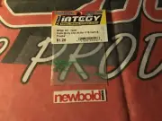 RC Bodyshell Clips, Green (4 pcs) 1/18th Scale, Integy T4047, New