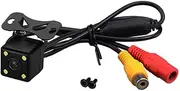 jojofuny 170degree Backup Camera Wide Angle Reversing Camera Led Night Vision for Car Truck Van Mounting Bracket Included