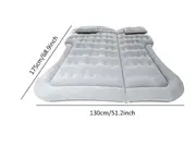 Camping Mattress For Car Sleeping Bed Travel Inflatable Mattress Air Bed For Car Universal SUV Extended With Two Air Pillows Grey
