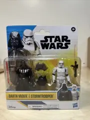 Star Wars Darth Vader and Stormtrooper Action Figure Set -2pk