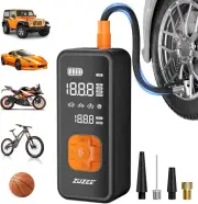 Tire Inflator Portable Air Compressor - 4X Faster Inflation, 150PSI Air Pump for