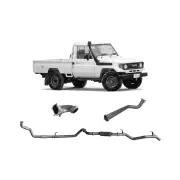 Redback Extreme Duty Exhaust for Toyota Landcruiser FZJ75R FZJ75RV HZJ75R 90-99