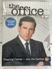 "The Office" TV Series Playing Cards - Michael Scott Quotes - 52-Card Deck - NEW