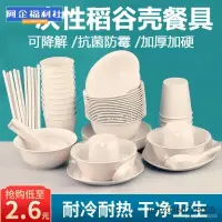 在飛比找蝦皮購物優惠-台灣✴出貨✴耐用餐具 環保餐具 一次性餐具 一次性碗筷套裝 