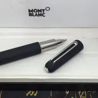 在飛比找Yahoo!奇摩拍賣優惠-萬寶龍簽字筆 大M系列的筆蓋是磁吸自動閉合 磨砂款黑色銀夾 