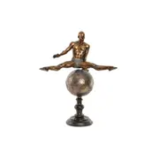 Decorative Figure Dkd Home Decor Golden Resin Gymnast Modern 36 x 19 x 46 Cm