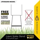 Lawn Spike Sign Frame - Wire Sign Stake for Real Estate Corflute Signs