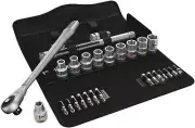 Wera 8100SC7 Cyclops Ratchet Metal Set 1/2 004077