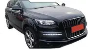 1 Pair LED DRL Dynamic Yellow Turn Signal Daytime Running Light Fog Lamp Compatible With Q7 2010 2011 2012 2013 2014 2015
