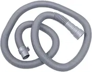 Hoement Universal 2m Washing Machine Drain Hose Kit Elastic Durable for Easy Installation Removal