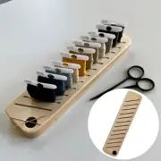 Floss Thread Organizer Sewing Tools Stitch Holder Wooden Bobbin Rack Holder