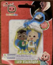 Cocomelon Childs Clip On Bright LED Flashlight