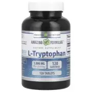 2 X Amazing Nutrition, L-Tryptophan, 1,000 mg, 120 Tablets