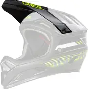 ONeal Backflip Eclipse S23, peak , color: Matt Black/Grey/Neon-Yellow , size: One Size