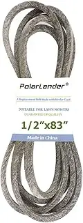 Lawn Mower Kevlar Deck Drive Belt 1/2 Inch x 83 Inch Replacement for AYP Husqvarna Craftsman 137153, 161588, 532137153, 532161588, TH4H830