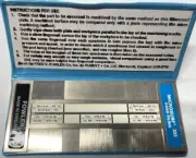 Fowler 52-725-333 Micro-Surface Scale, Hand Filing, 1" x 5/8" Size